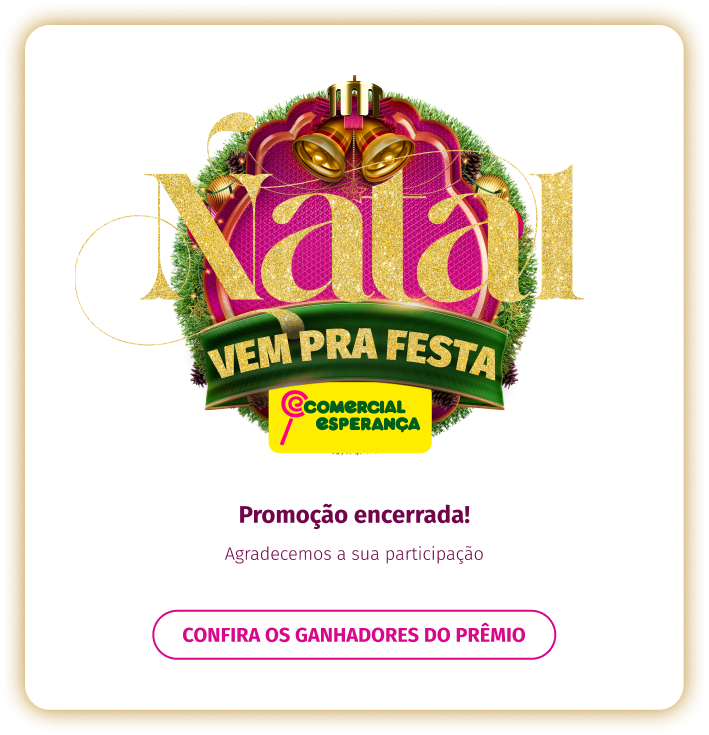 Promoção Encerrada!